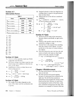 Answer Key