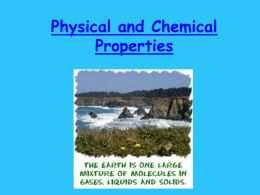 1.2 physical and chemical properties ppt.