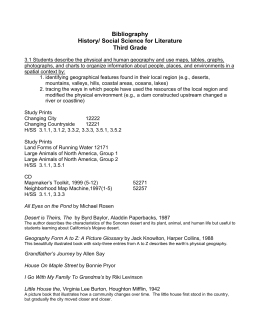 History/Social Science for Literature