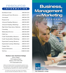 business - Madison Area Technical College