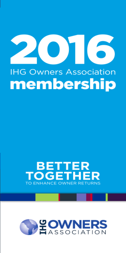 membership - IHG Owners Association