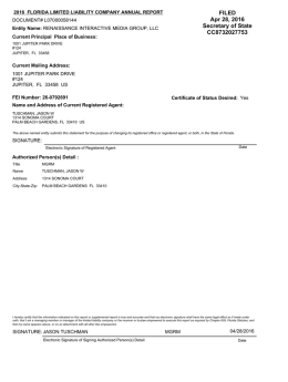 annual report