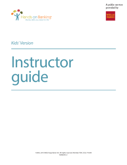 Kids Instructor Guide