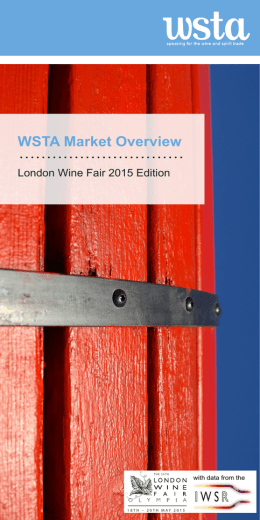 WSTA Market Overview - Wine and Spirit Trade Association