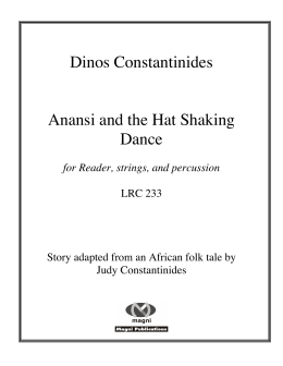 Dinos Constantinides Anansi and the Hat Shaking Dance