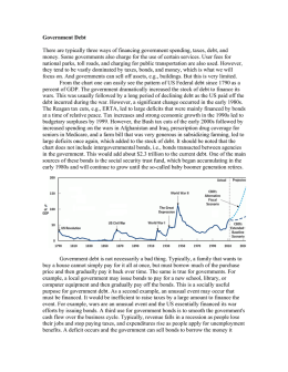 Notes: Government Debt