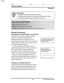 Chapter 8 Guided Worksheets