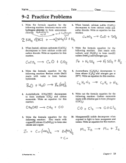 9—2 Practice Problems