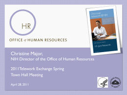Chris Major, Director of the Office of Human Resources