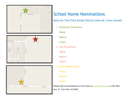 School Name Nominations - the Twin Falls School District Website