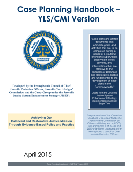 Case Planning Handbook – YLS/CMI Version