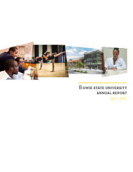 Report - Bowie State University