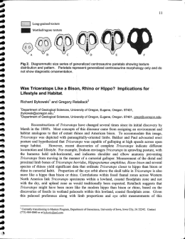 Bykowski and Retallack 2007 hippo Triceratops