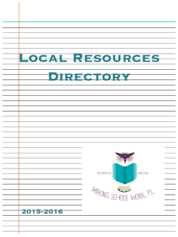 Local Resources Directory