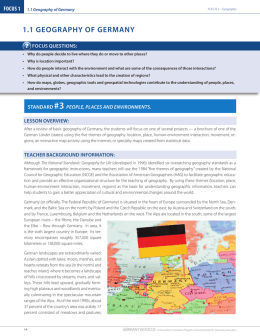 1.1 geography of germany