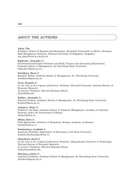 ABOUT THE AUTHORS