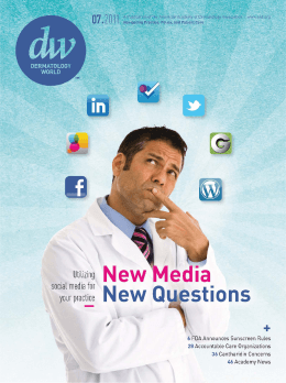 New Media New Questions - July 2011