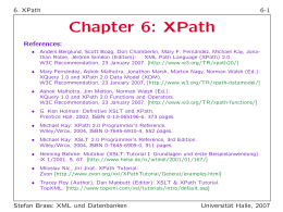 Chapter 6: XPath