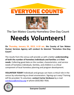 Needs Volunteers!