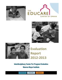 Educare of Omaha Evaluation Summary