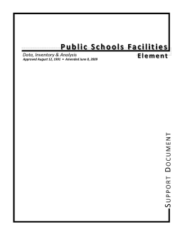 Public Schools Facilities Support