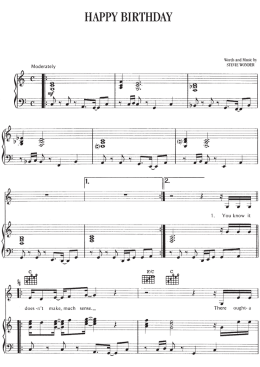 Stevie Wonder - Happy Birthday