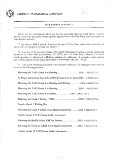 jarrett publishing co