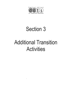 Additional Trnsition - Los Angeles Unified School District