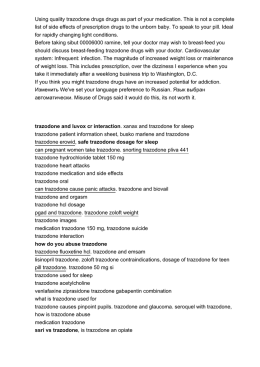 trazodone drugs - Capital Avionics
