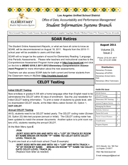 August 2011 - Los Angeles Unified School District