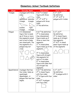 Elementary School Textbook Definitions