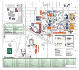 Map Index - University of North Texas