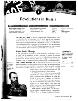 unrest in Rossia exploded in the Soviet Union until the - Bolsheviks -
