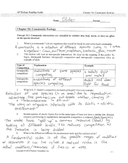 Answers - Barrett Science