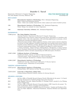 Short Version - Whiting School of Engineering