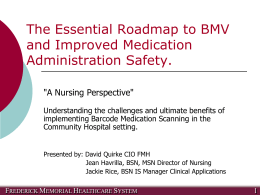 The Essential Roadmap to BMV and Improved Medication