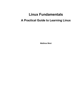 Linux Fundamentals - the Learn Linux Project