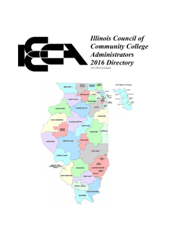 ICCCA Directory - Illinois Council of Community College