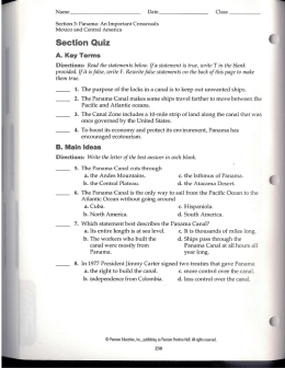 quiz for C4S3