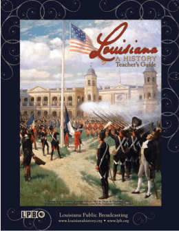 Louisiana: A History Teacher`s Guide