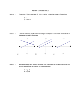 Review Exercise Set 20