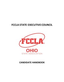 fccla state executive council