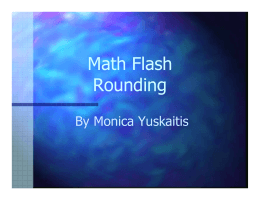 Math Flash Rounding - Amazon Web Services