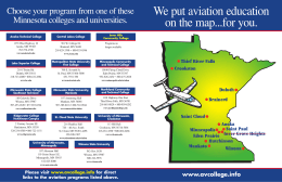 We put aviation education on the map...for you.