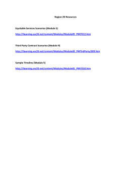 Region 20 Resources