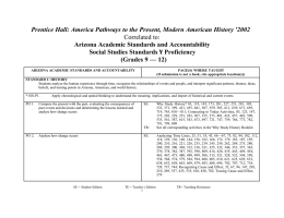 Prentice Hall: America Pathways to the Present, Modern American