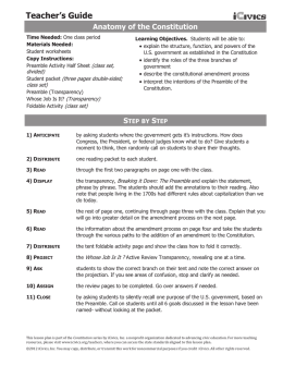 Anatomy of the Constitution