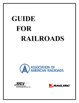 Guide for Railroads