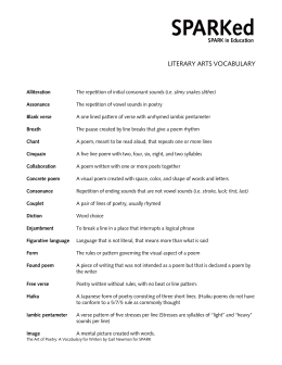 The Art of Poetry