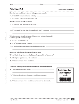 2-1 Conditional Statement